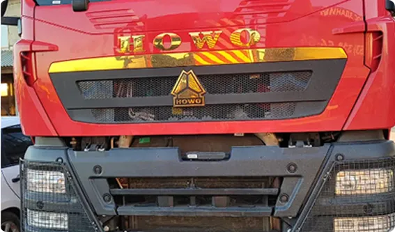 Контроль топлива на самосвале Howo кейс